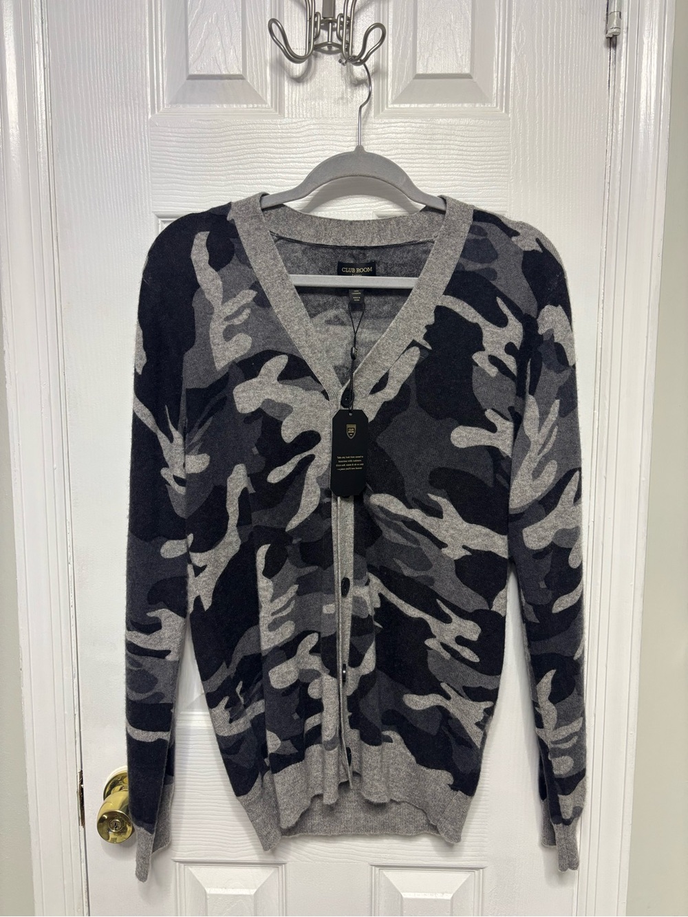 Club Room Cashmere Cardigan